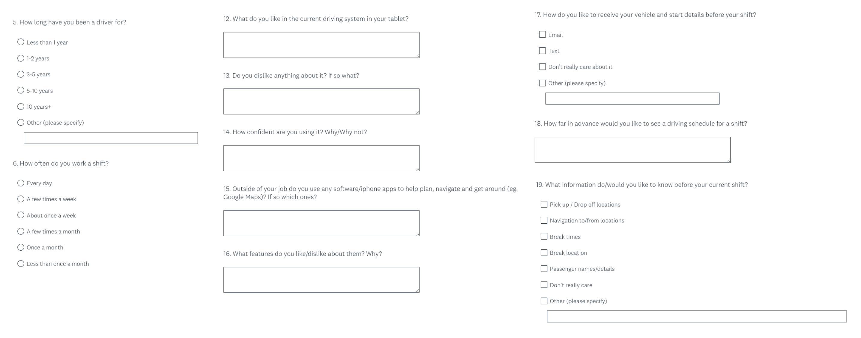 Survey Monkey survey